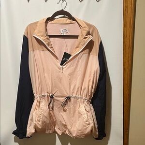 The Upside Yoko Anorak Jacket Color Block  size Medium NWT